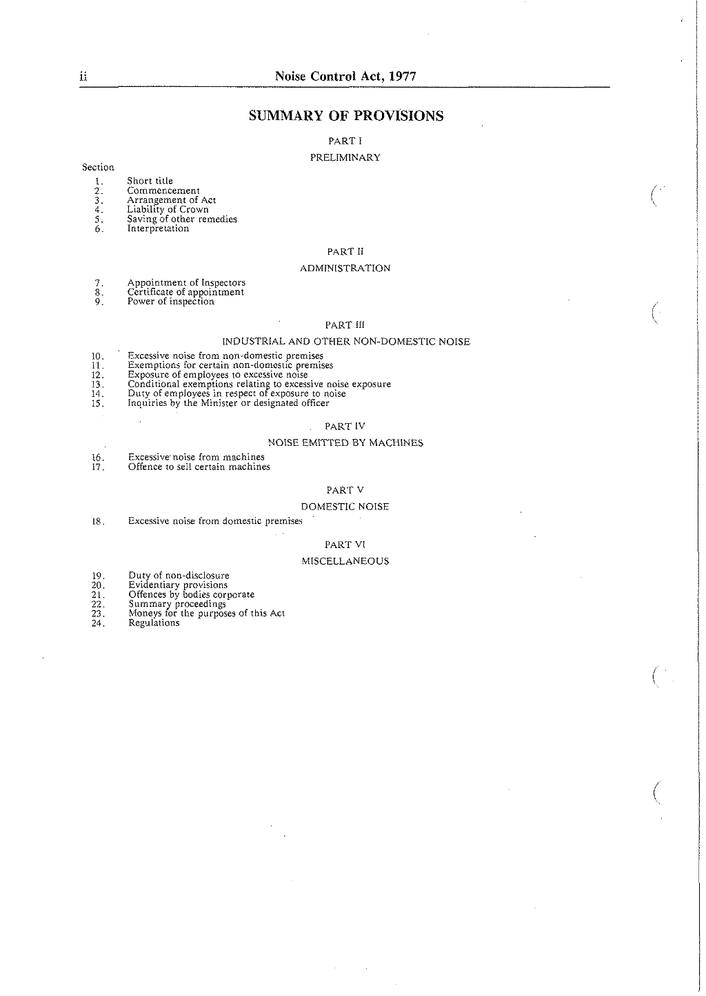 Noise Control Act 1977 (SA) Jade